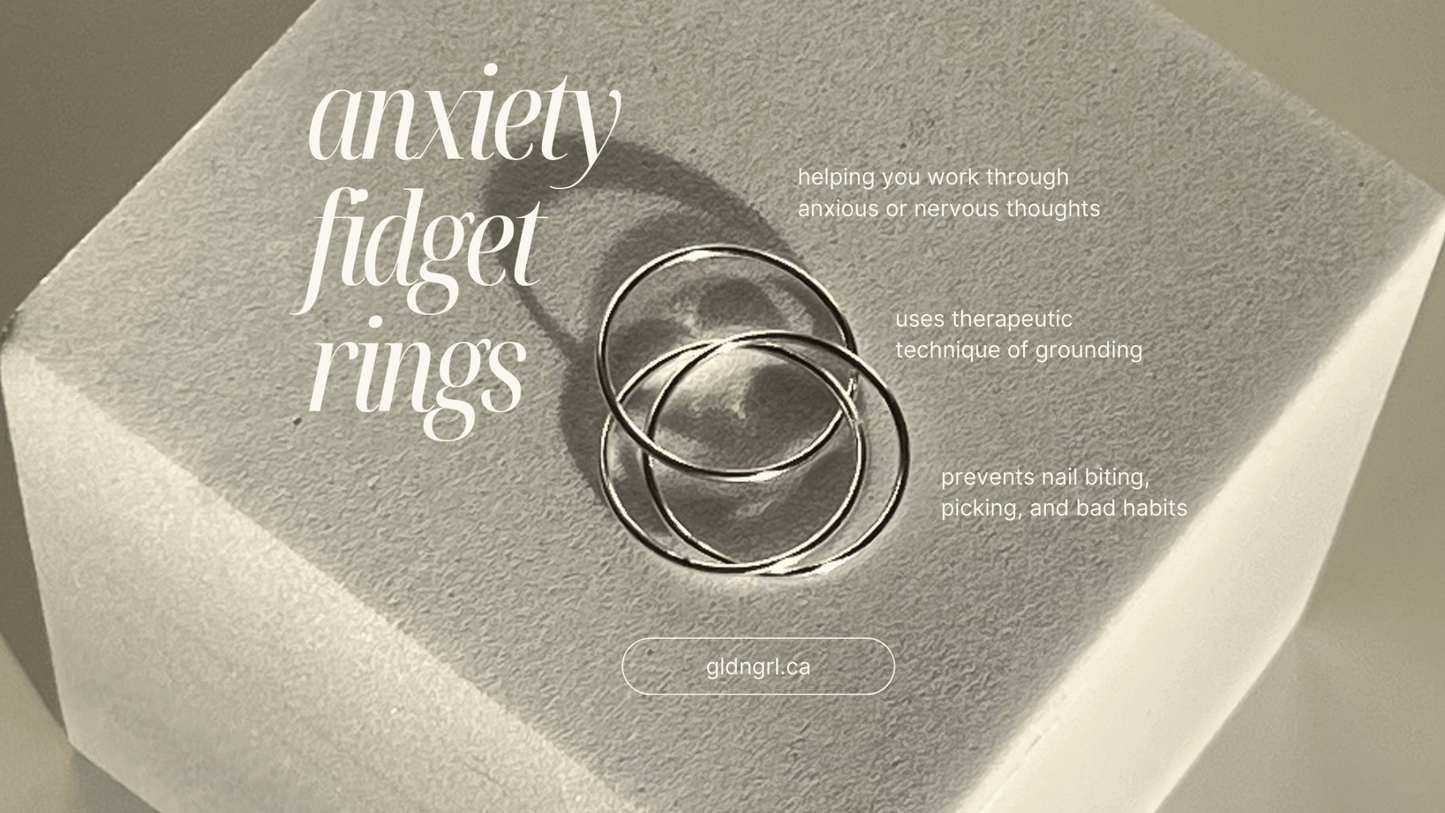 Anxiety Fidget Rings - what are they and how do they work? - gldn grl