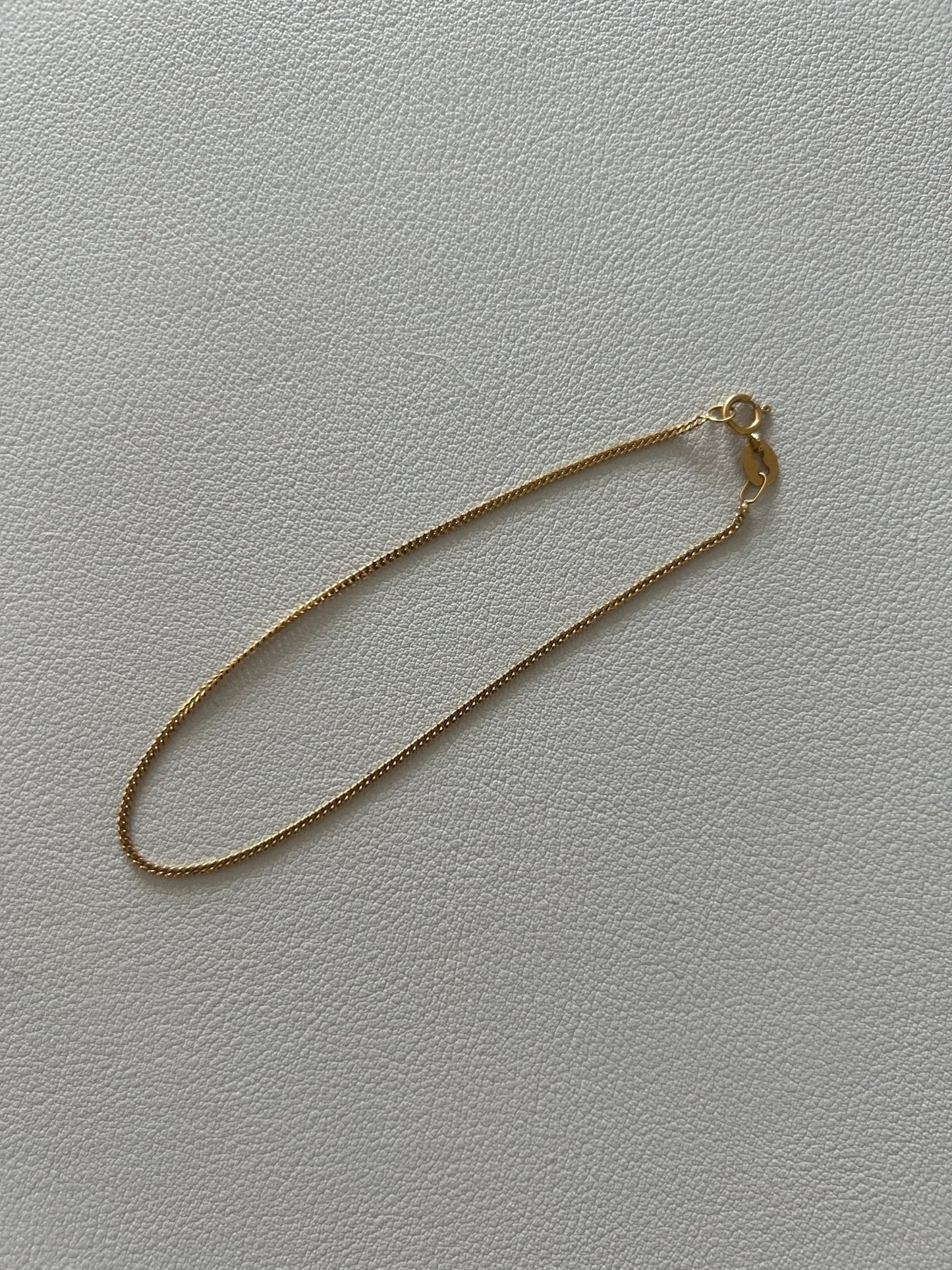 10k curb chain bracelet - gldn grl