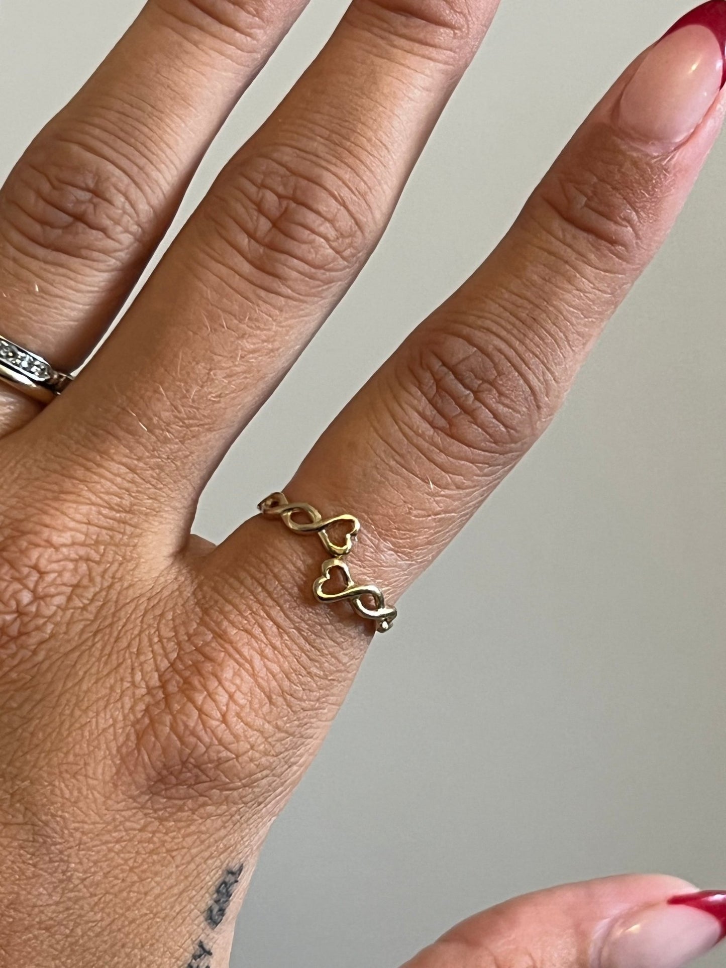 10k open heart ring - gldn grl
