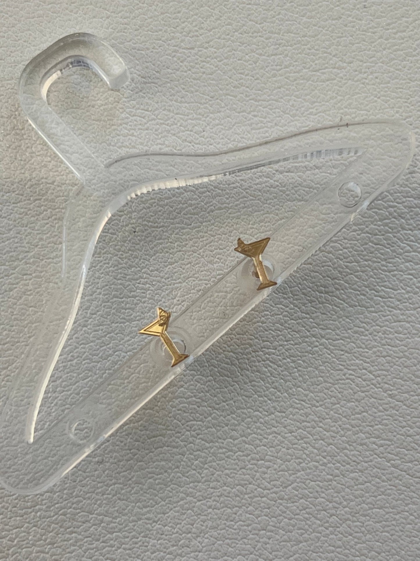 14k martini studs - gldn grl