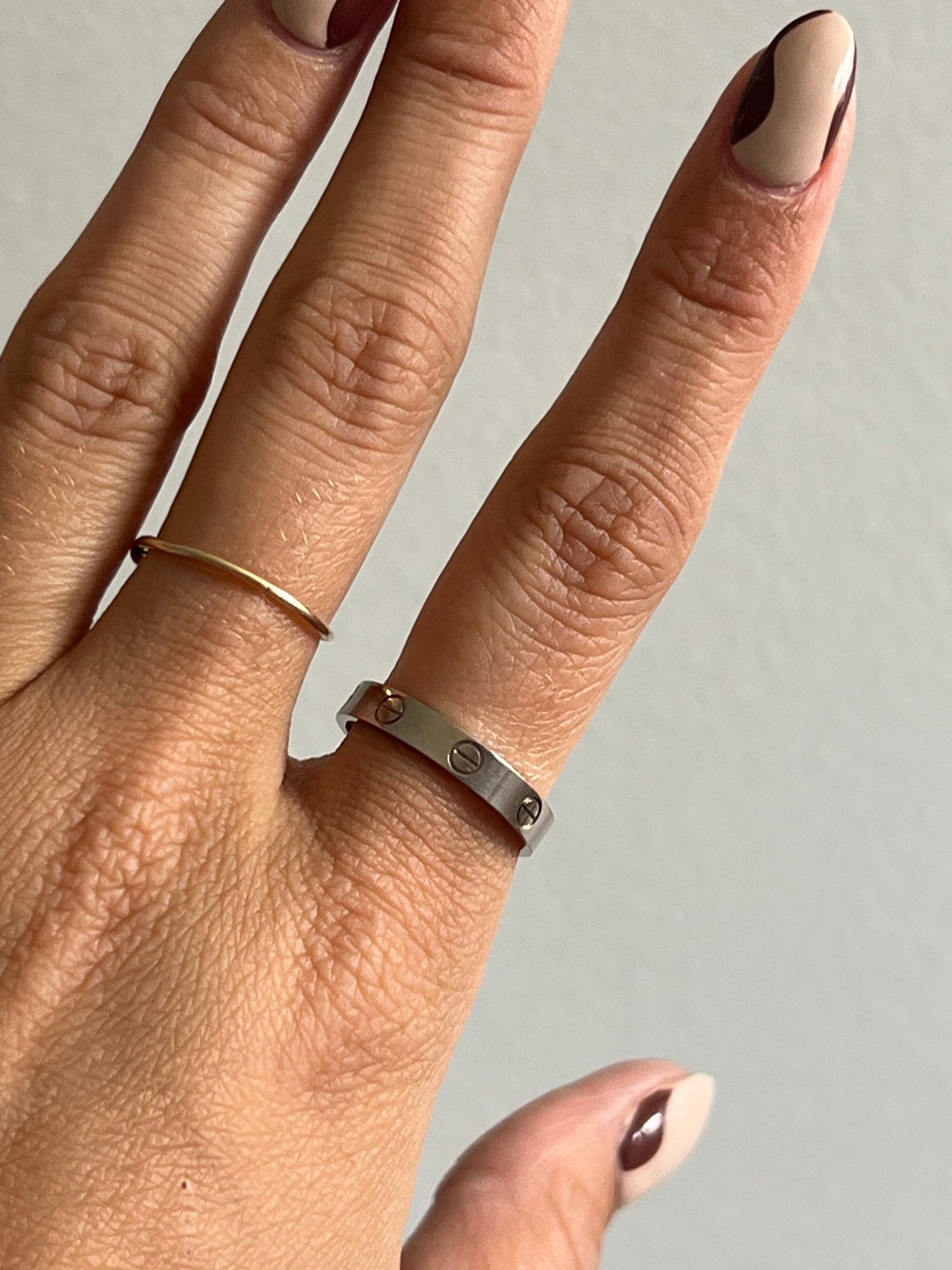 18k Cartier Mini Love Ring - gldn grl