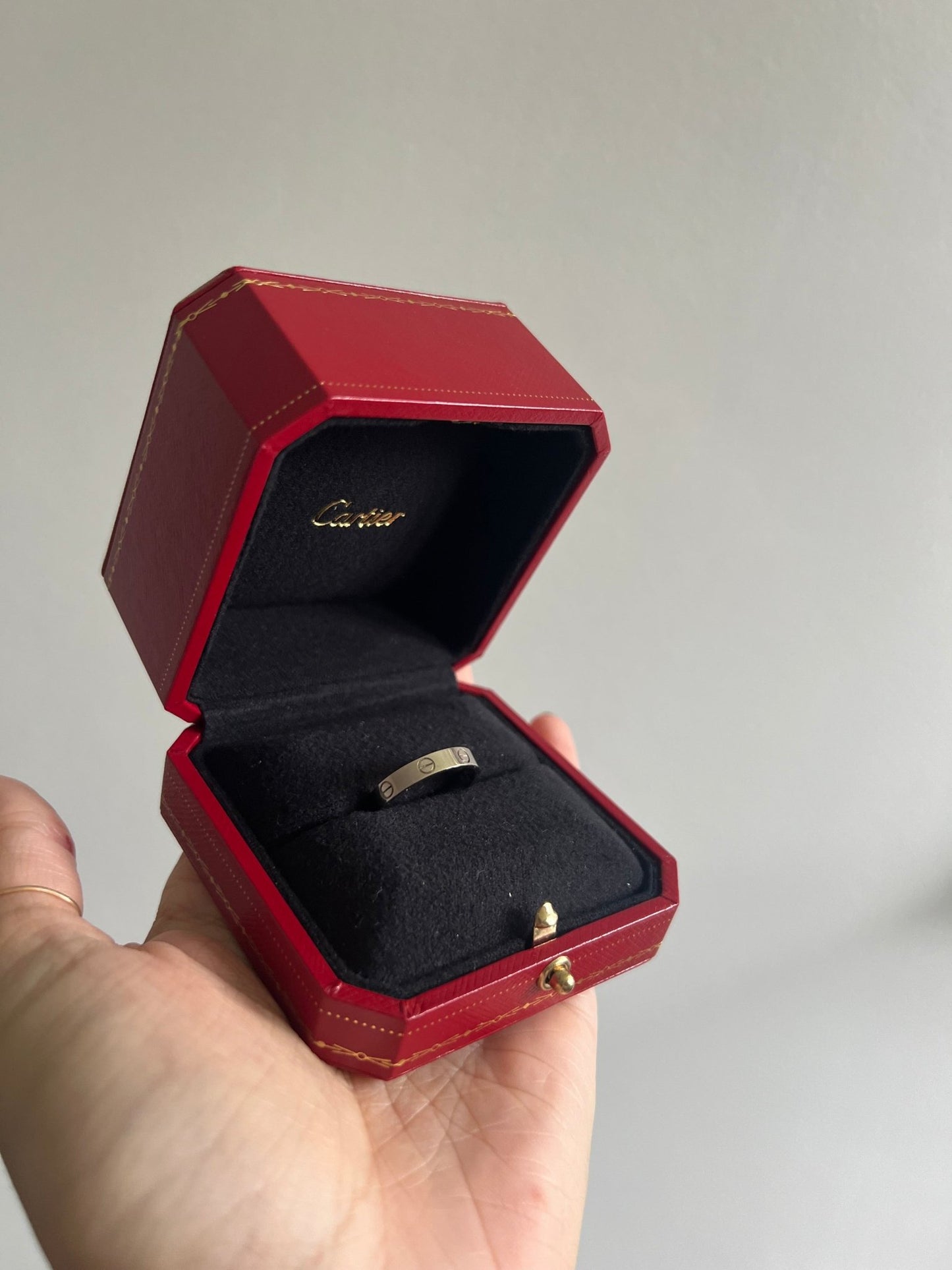 18k Cartier Mini Love Ring - gldn grl