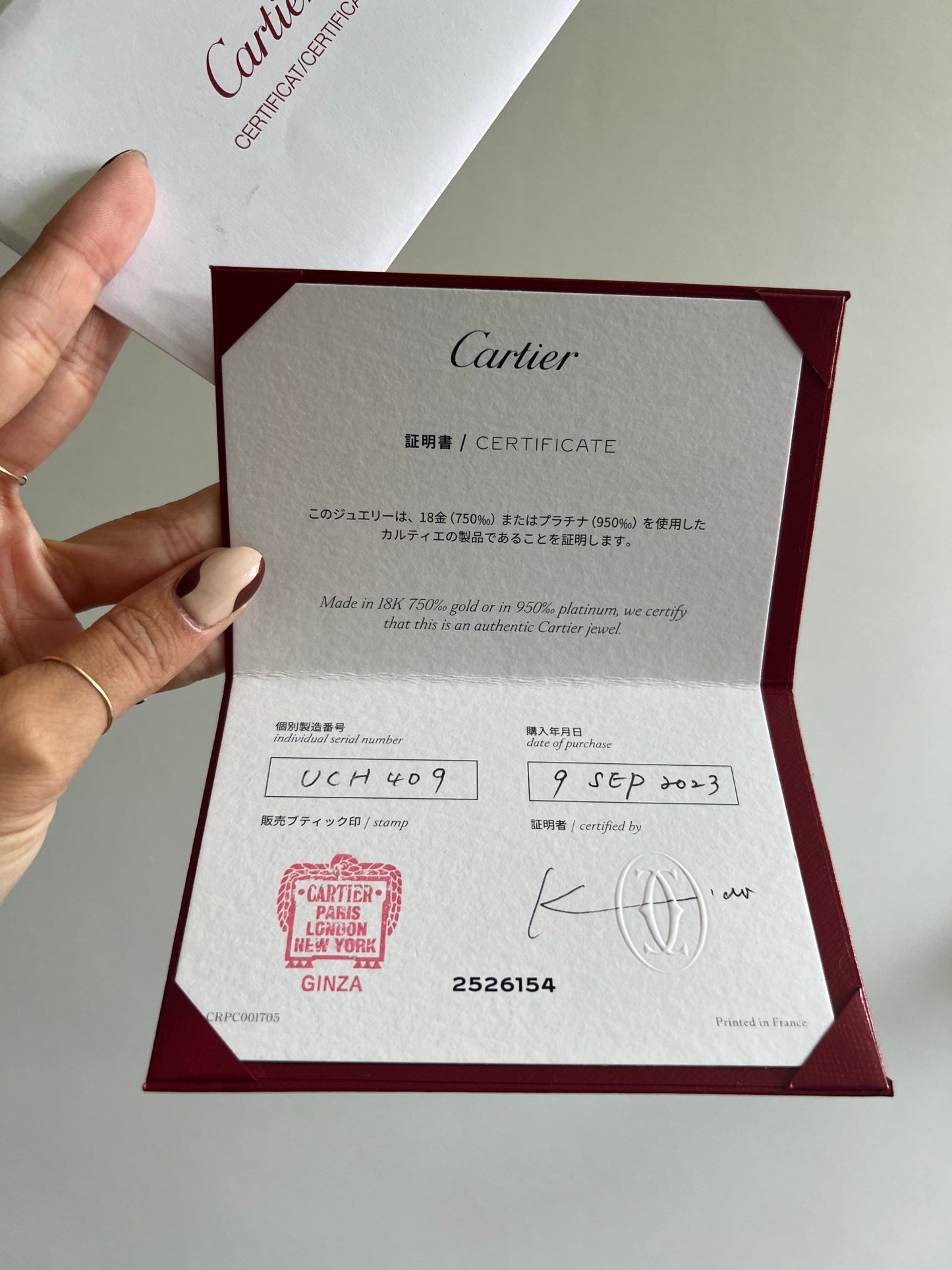18k Cartier Mini Love Ring - gldn grl