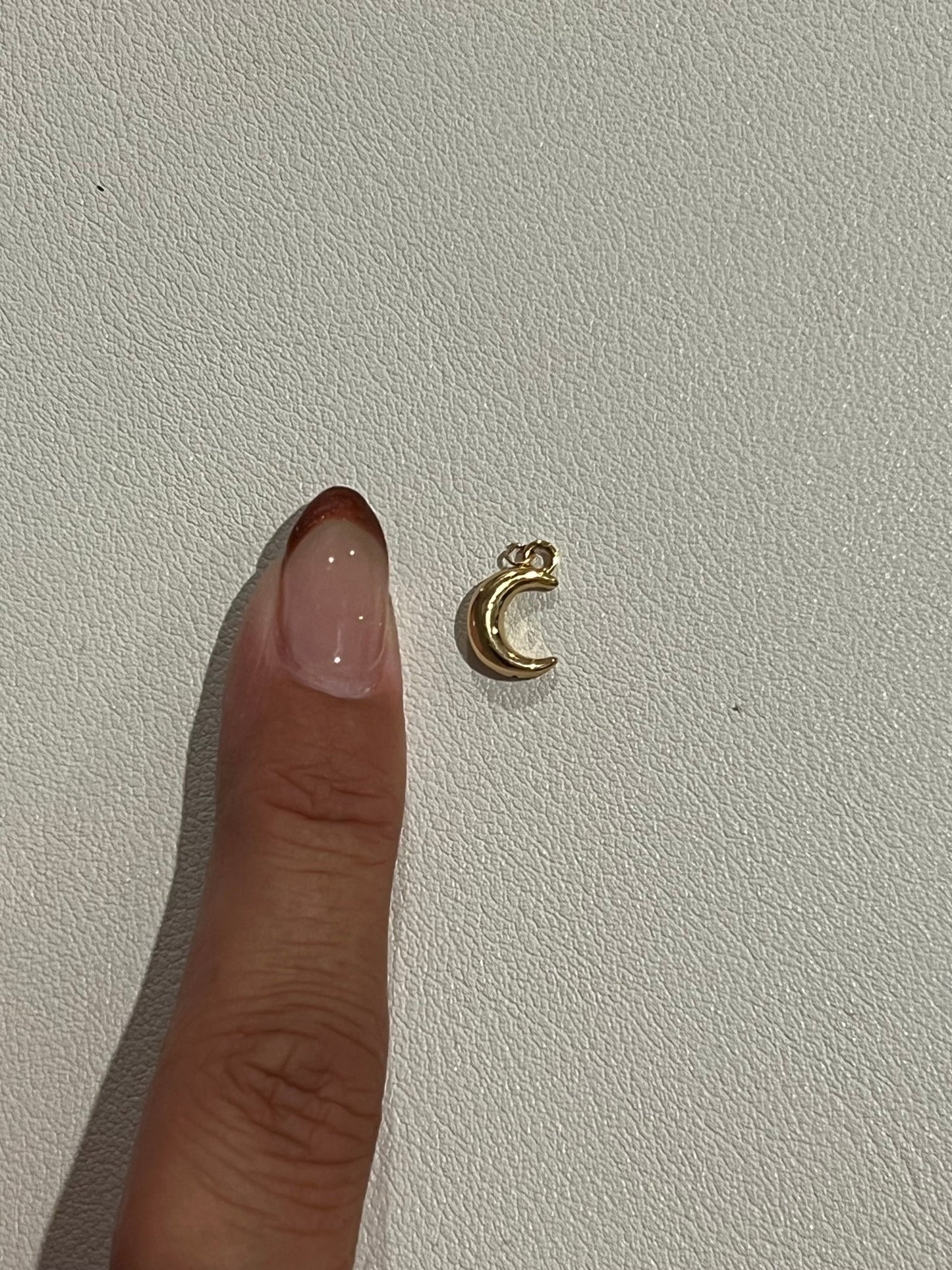 18k moon pendant - gldn grl