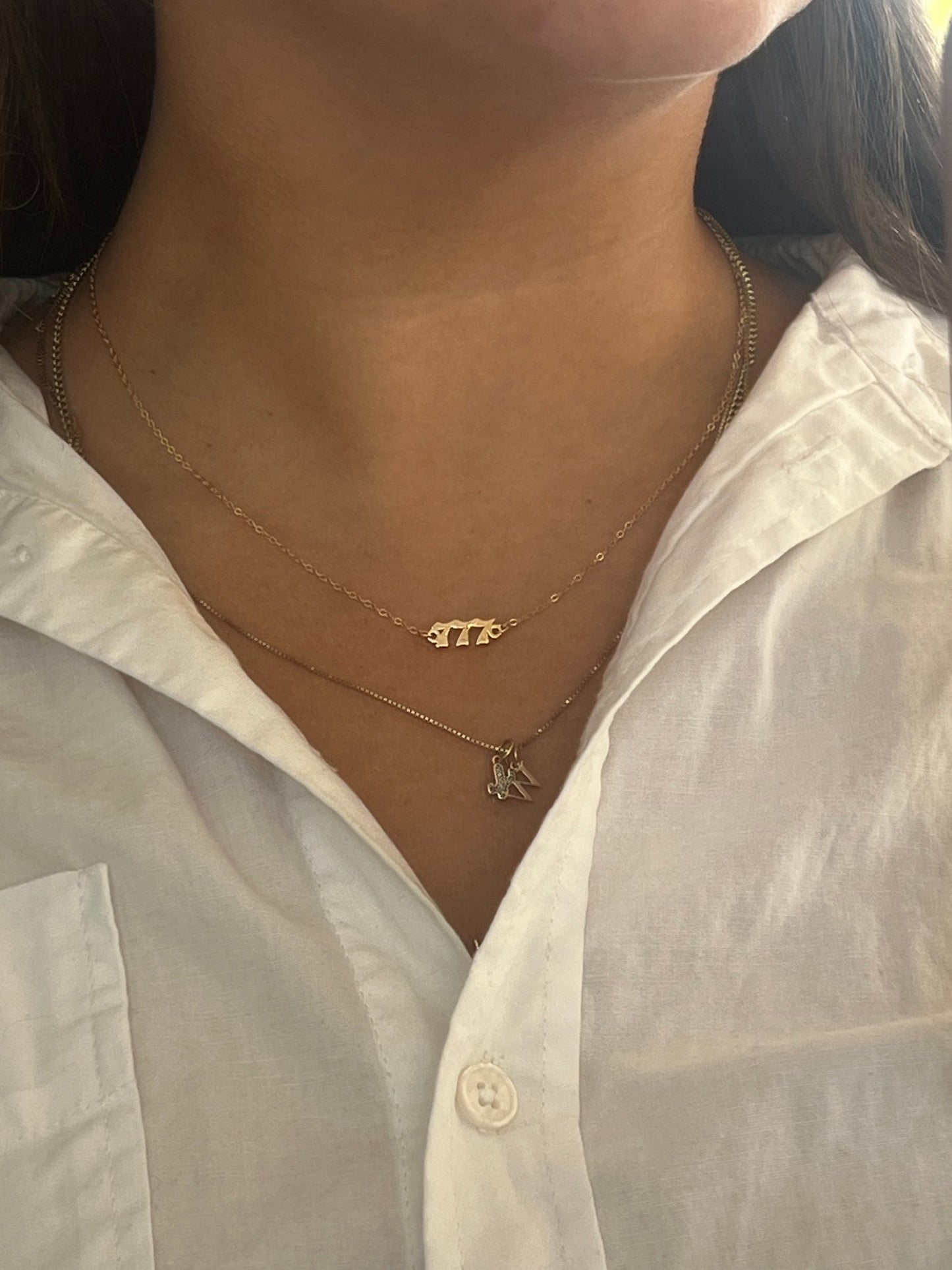 angel necklace - gldn grl