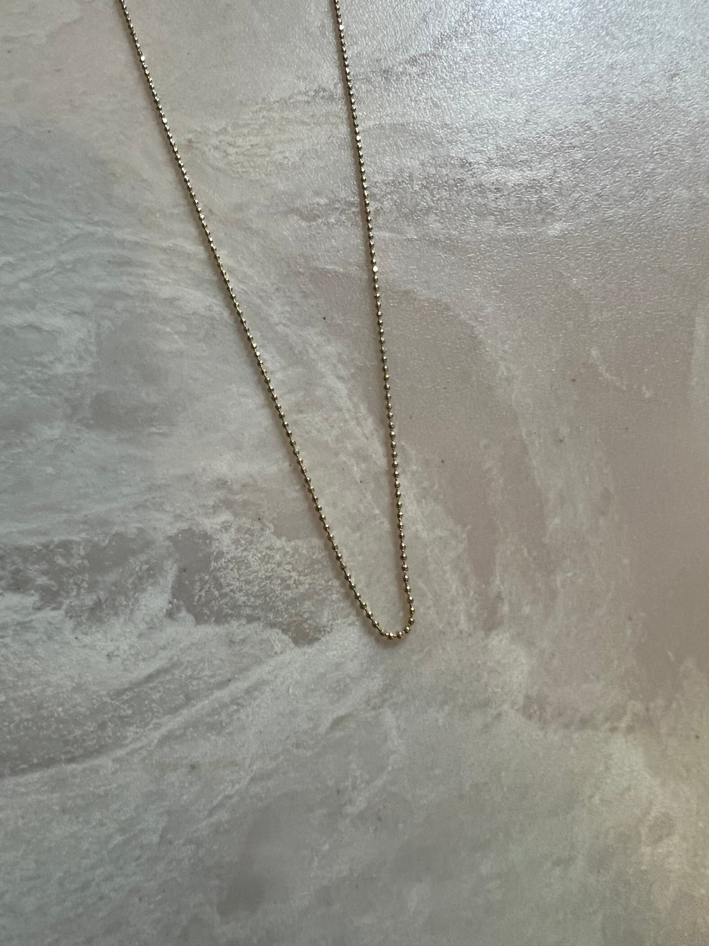 Gold filled ball chain - gldn grl