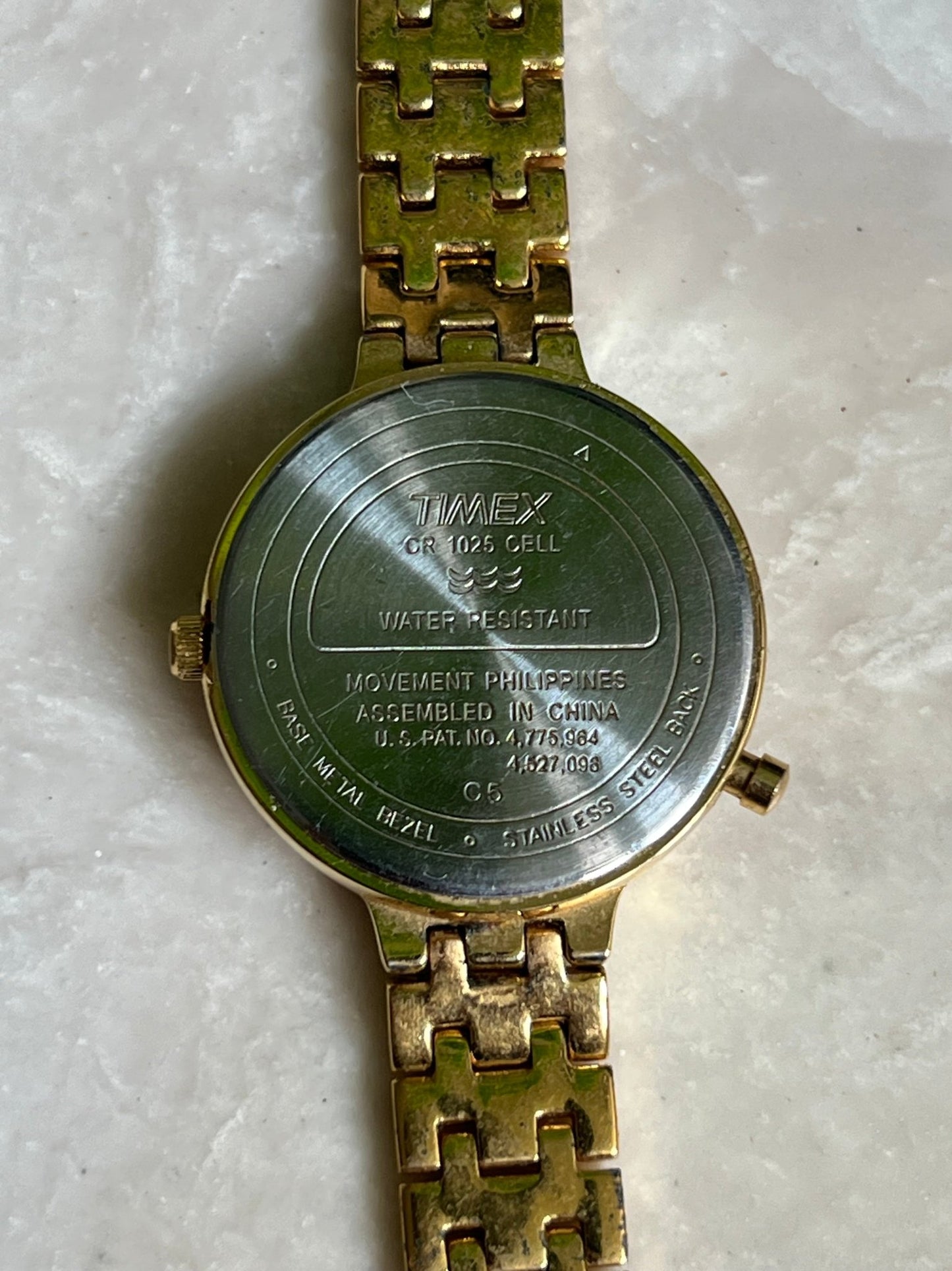 Gold Timex watch - gldn grl