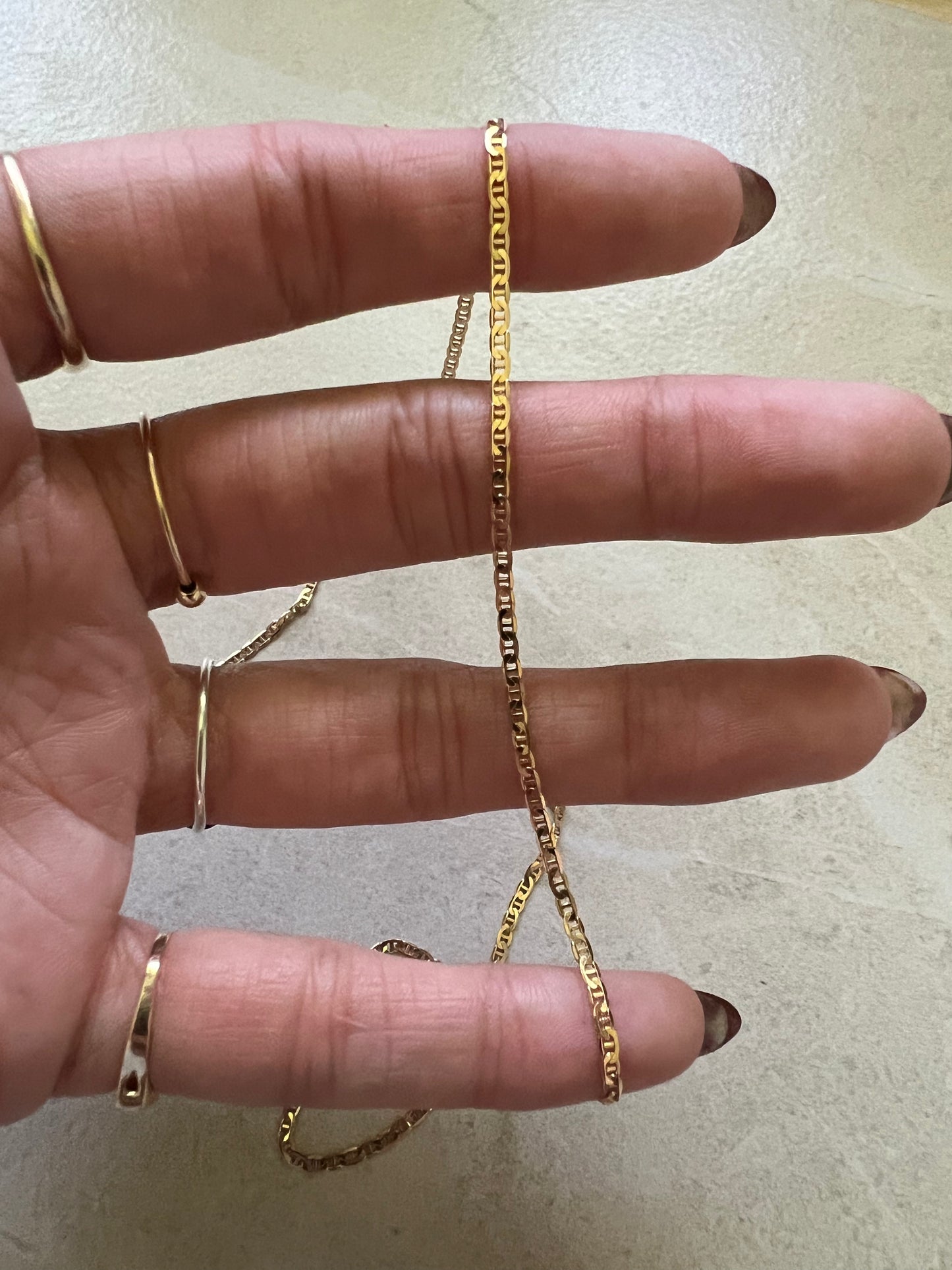 18k mariner chain