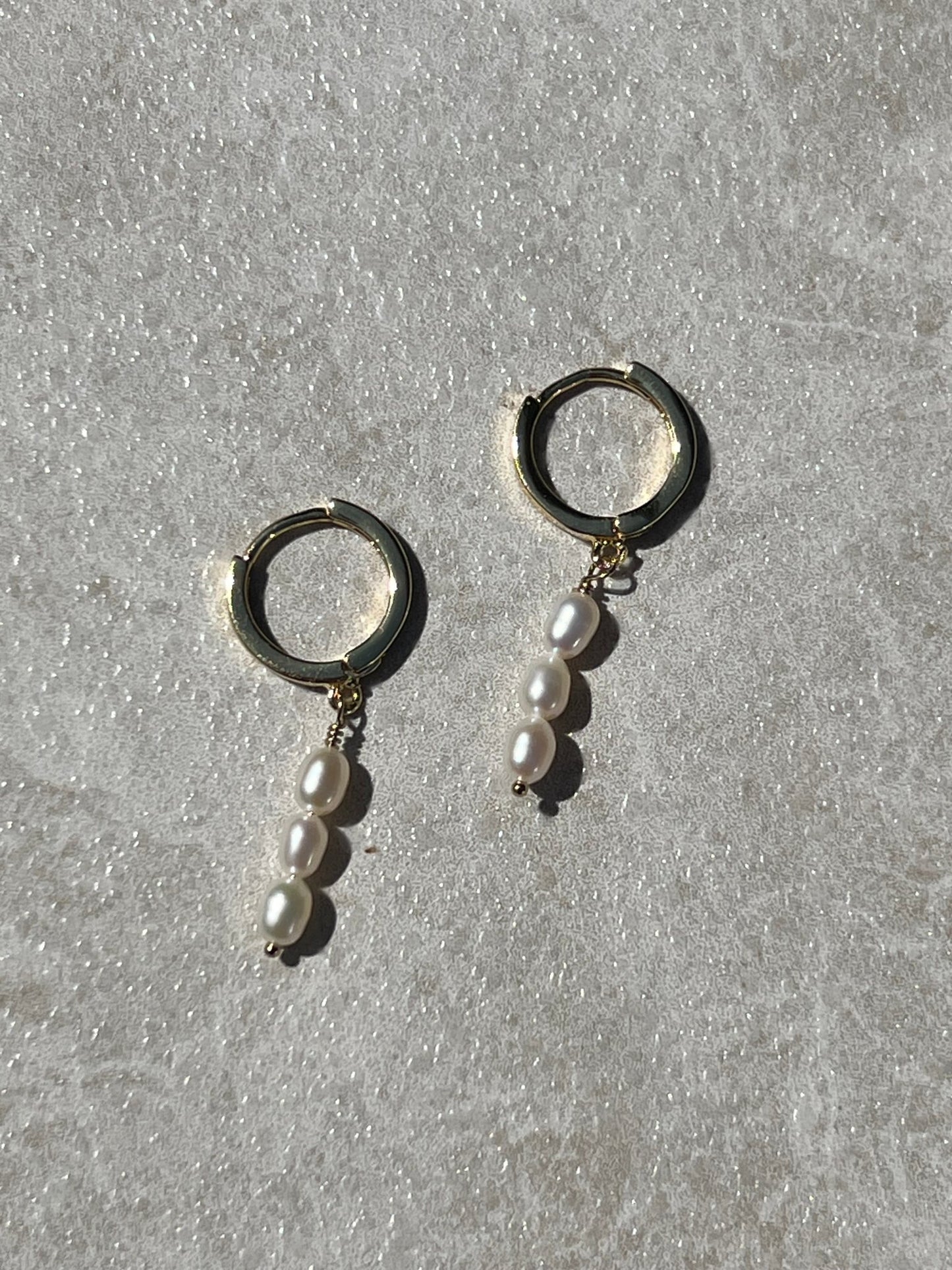 lustrous hoops - gldn grl