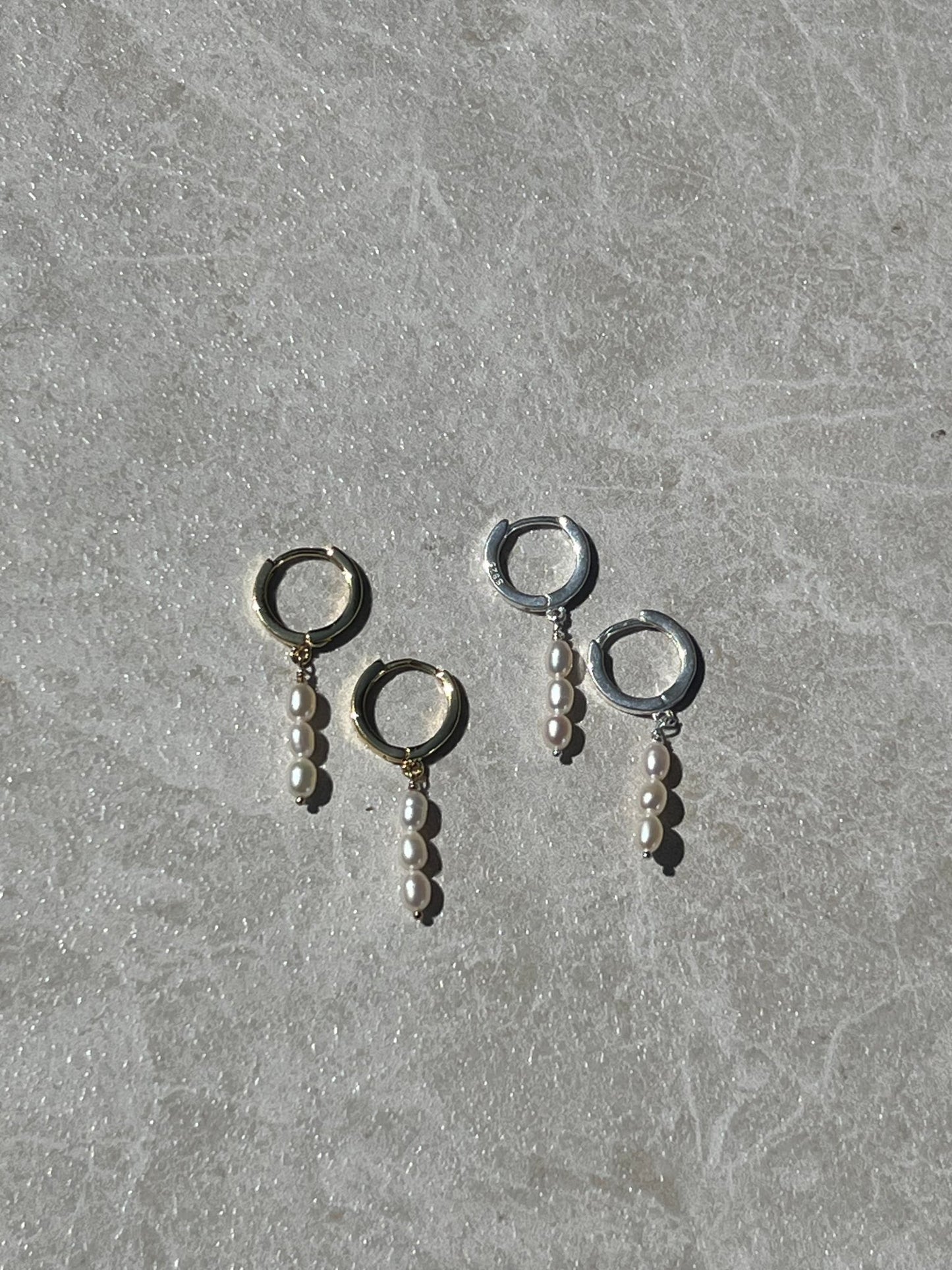 lustrous hoops - gldn grl