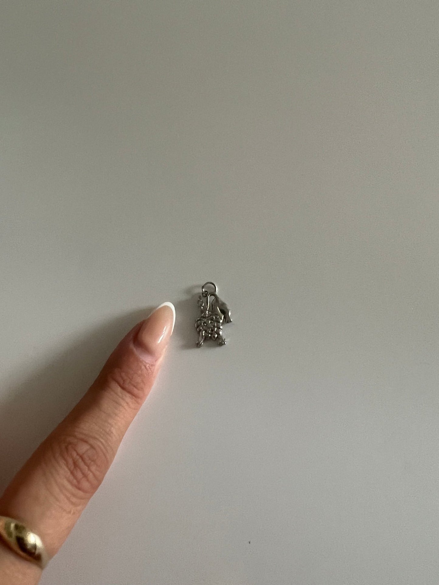 10k lion diamond pendant - gldn grl