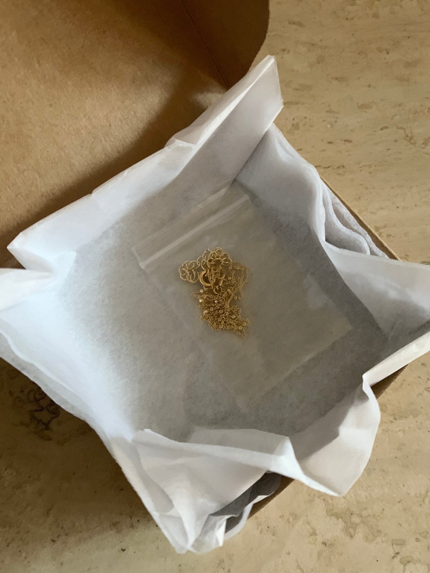 inside the gift box
