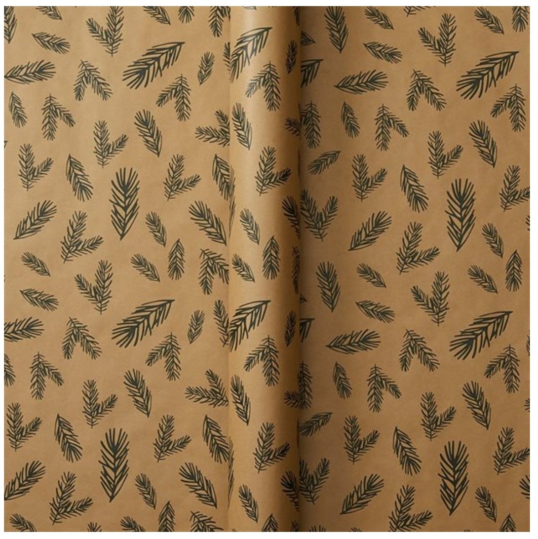 holiday wrapping paper used for gift wrapping