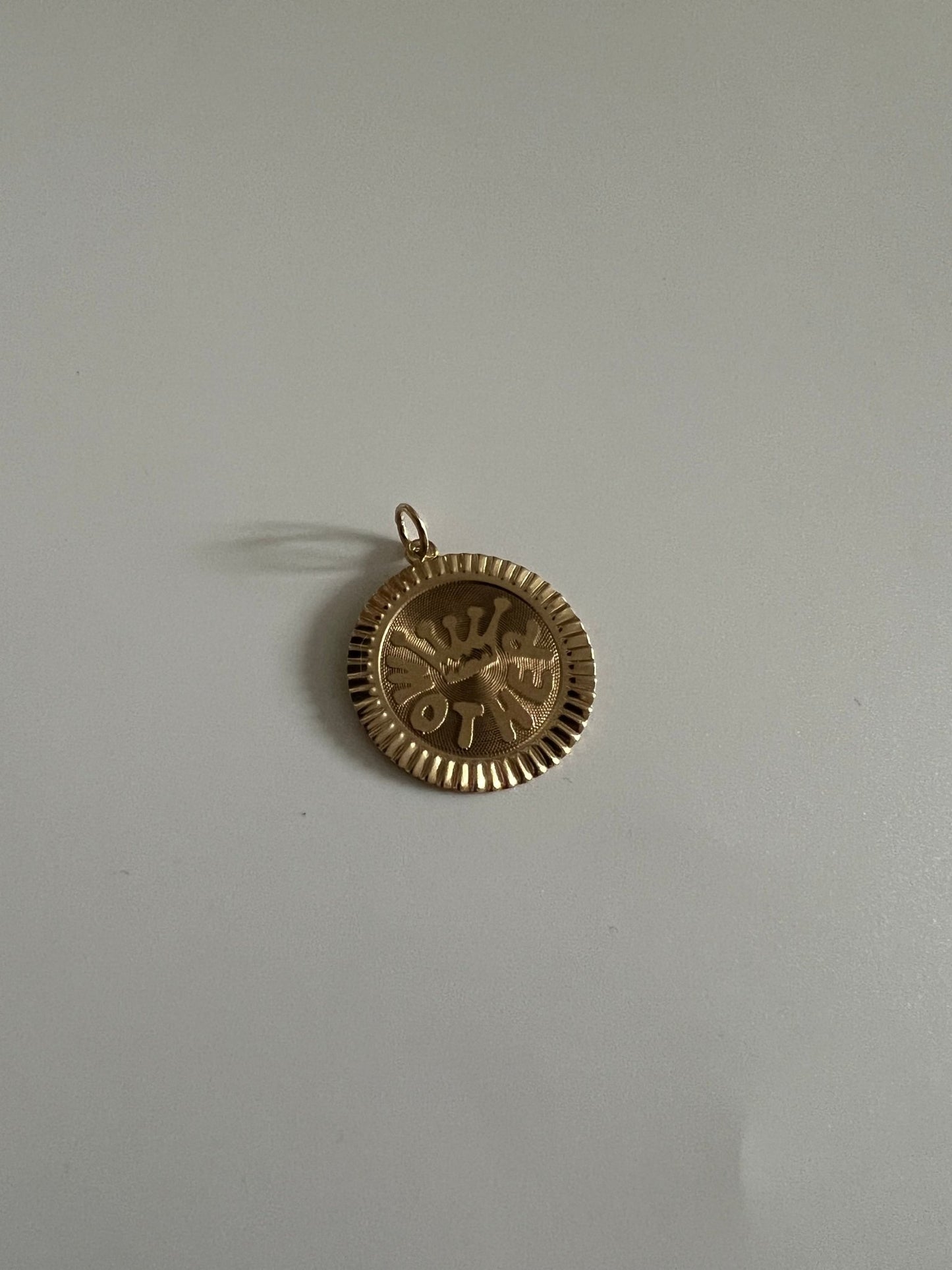 Large mother pendant - gldn grl