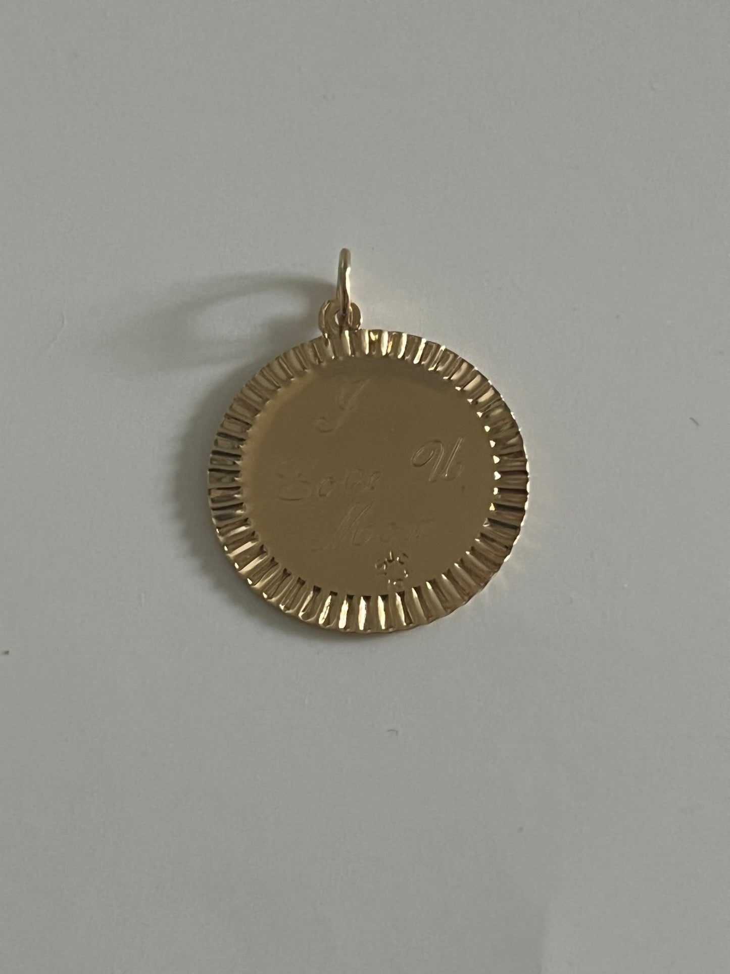 Large mother pendant - gldn grl