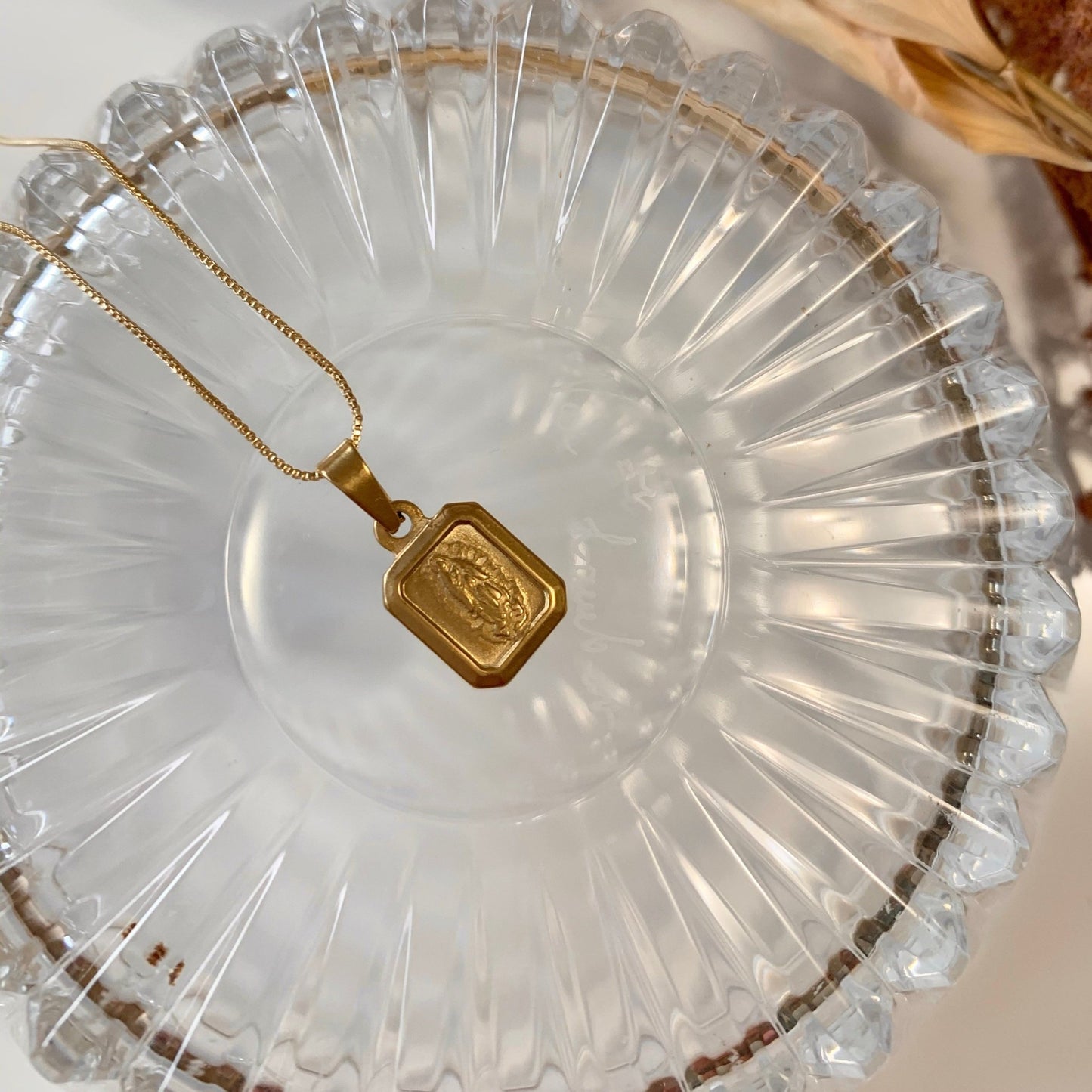 gold mother necklace