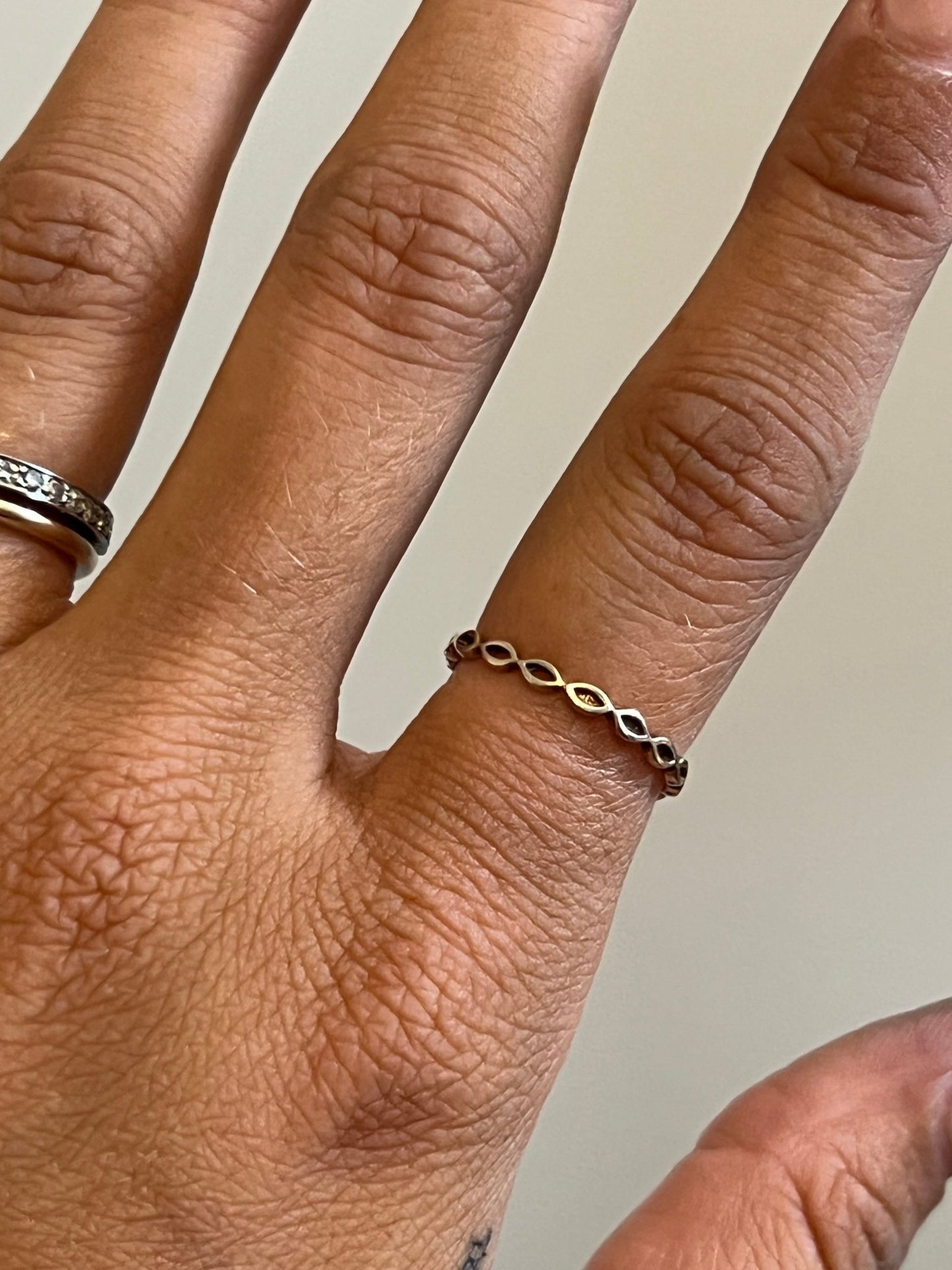 
                  
                    10k infinity ring - gldn grl
                  
                