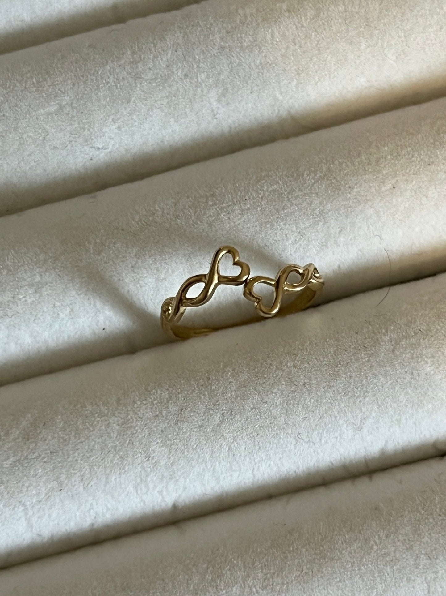 10k open heart ring - gldn grl