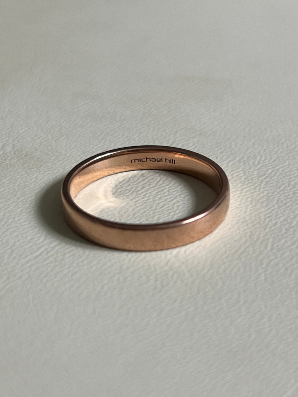 10k rose gold band - gldn grl