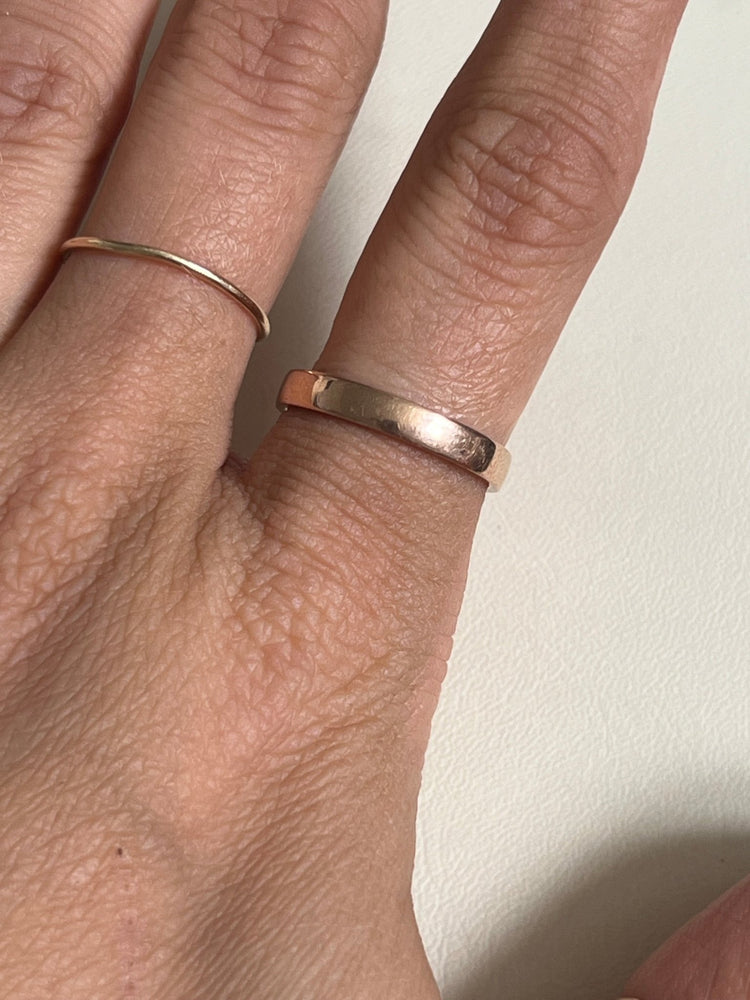 
                  
                    10k rose gold band - gldn grl
                  
                