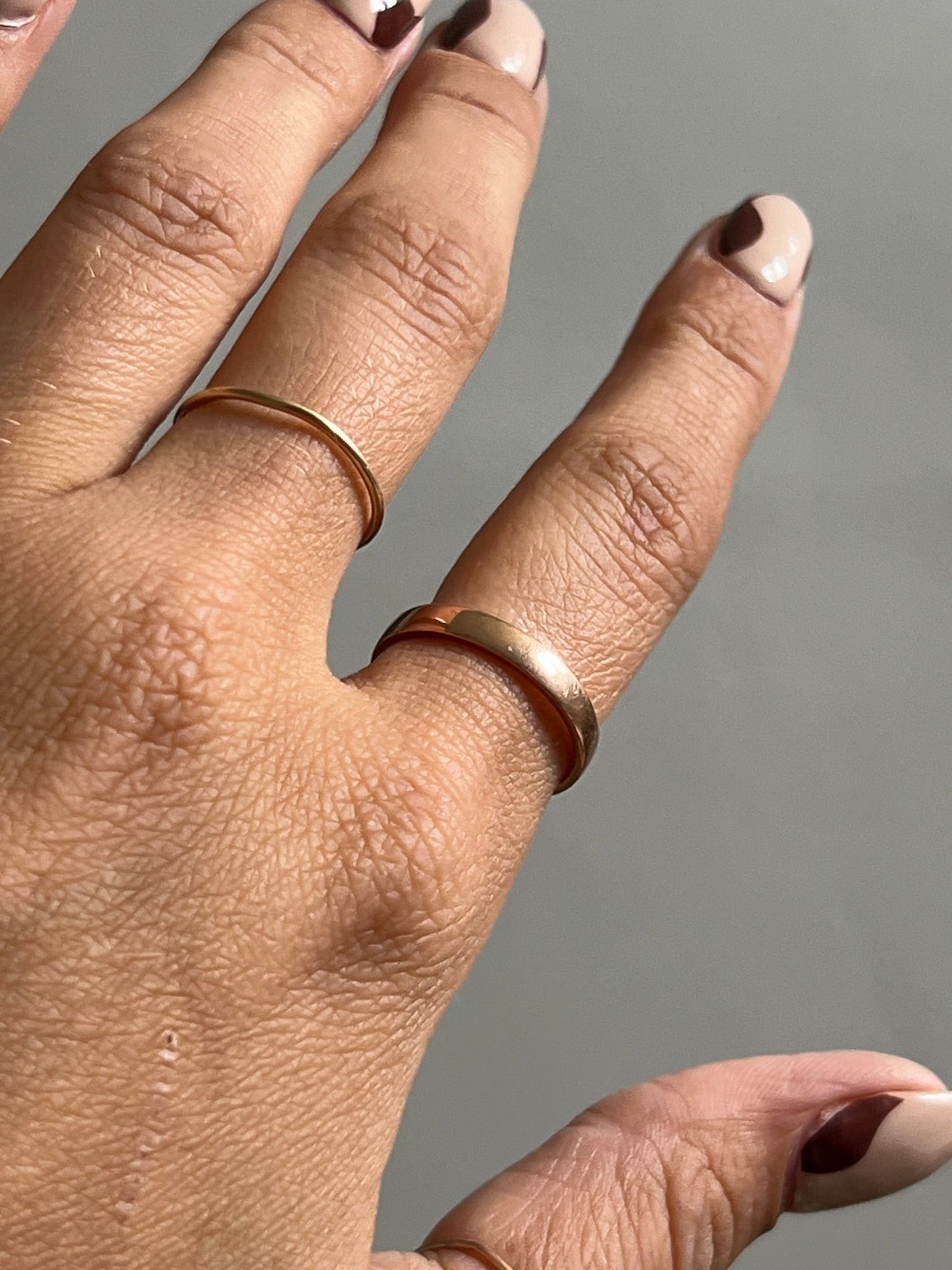 
                  
                    10k rose gold band - gldn grl
                  
                