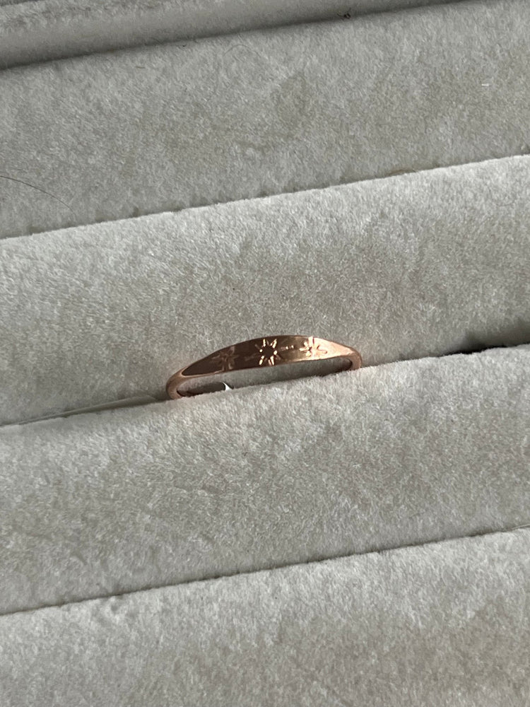 
                  
                    14k rose gold star ring - gldn grl
                  
                