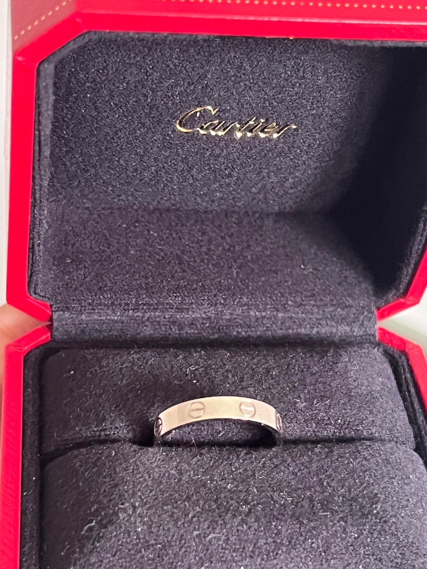 
                  
                    18k Cartier Mini Love Ring - gldn grl
                  
                