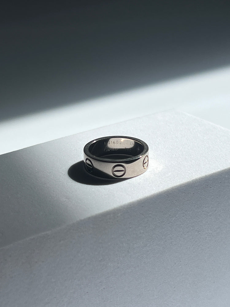 
                  
                    18k white gold Cartier Love Ring
                  
                