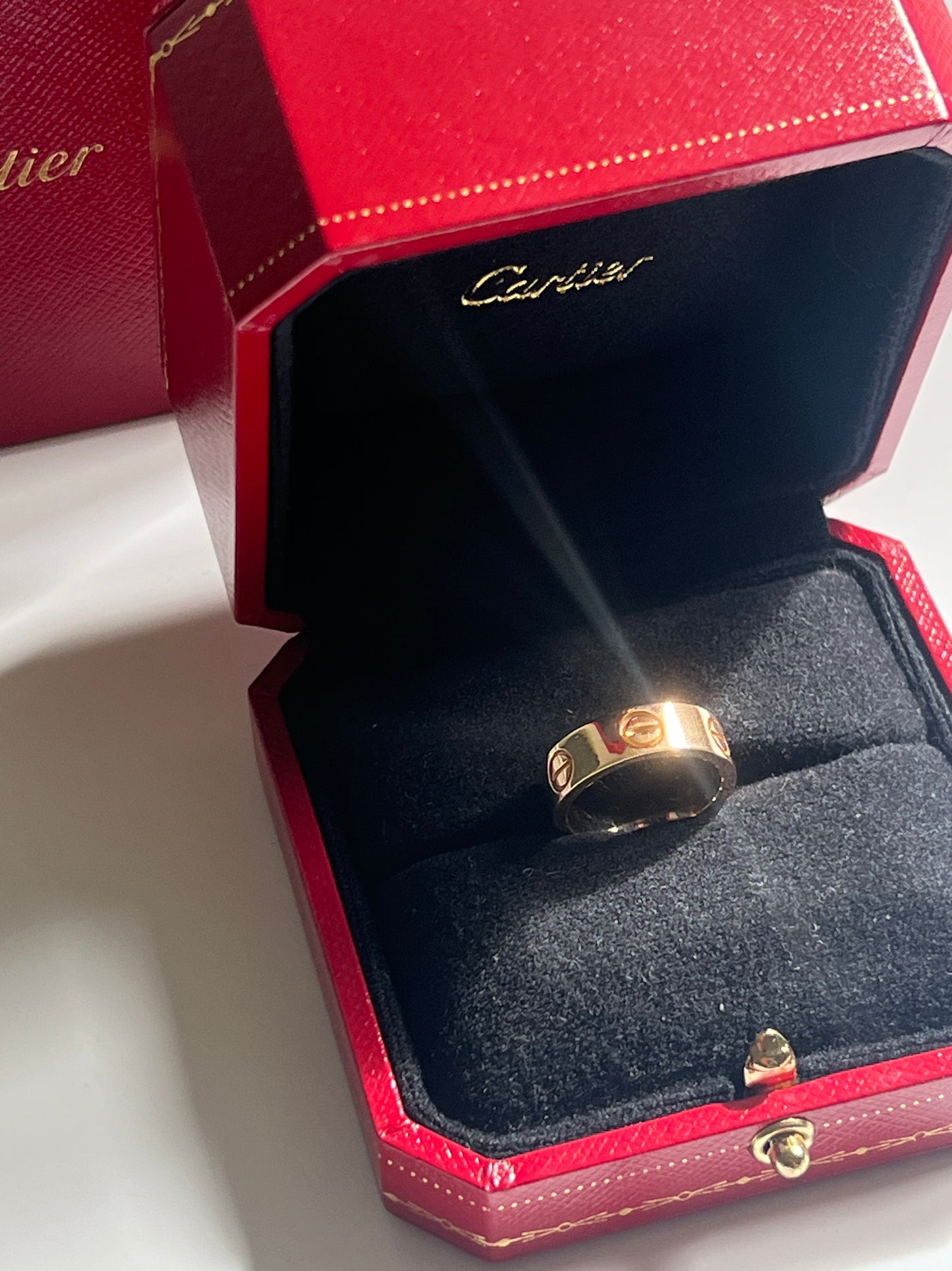 
                  
                    18k rose gold Cartier Love Ring
                  
                