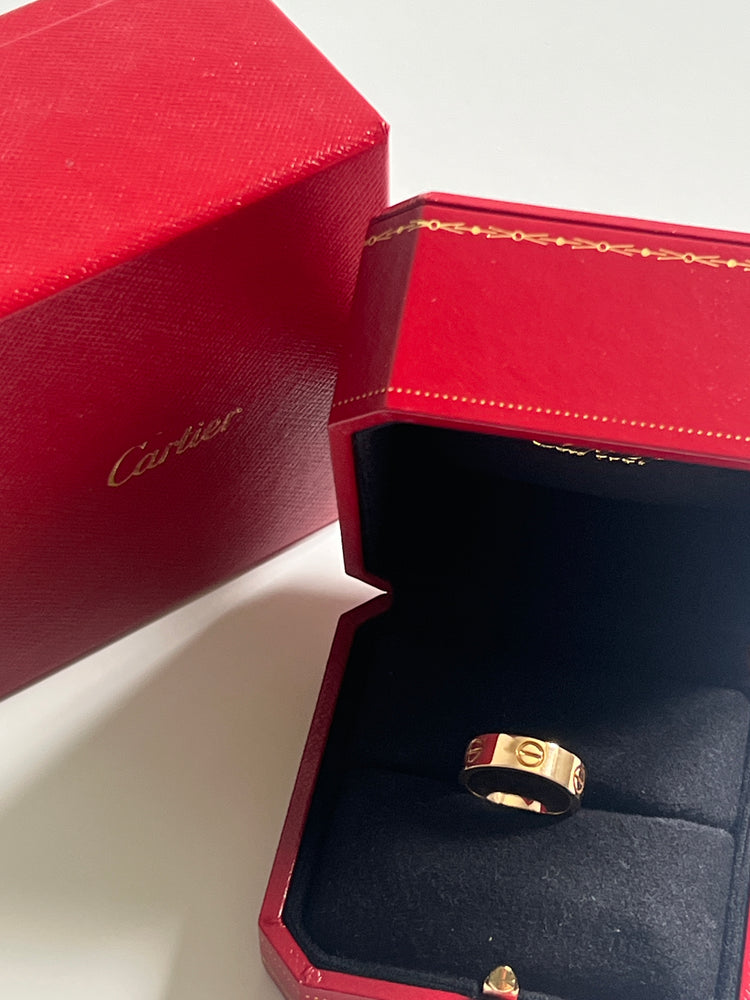 
                  
                    18k rose gold Cartier Love Ring
                  
                