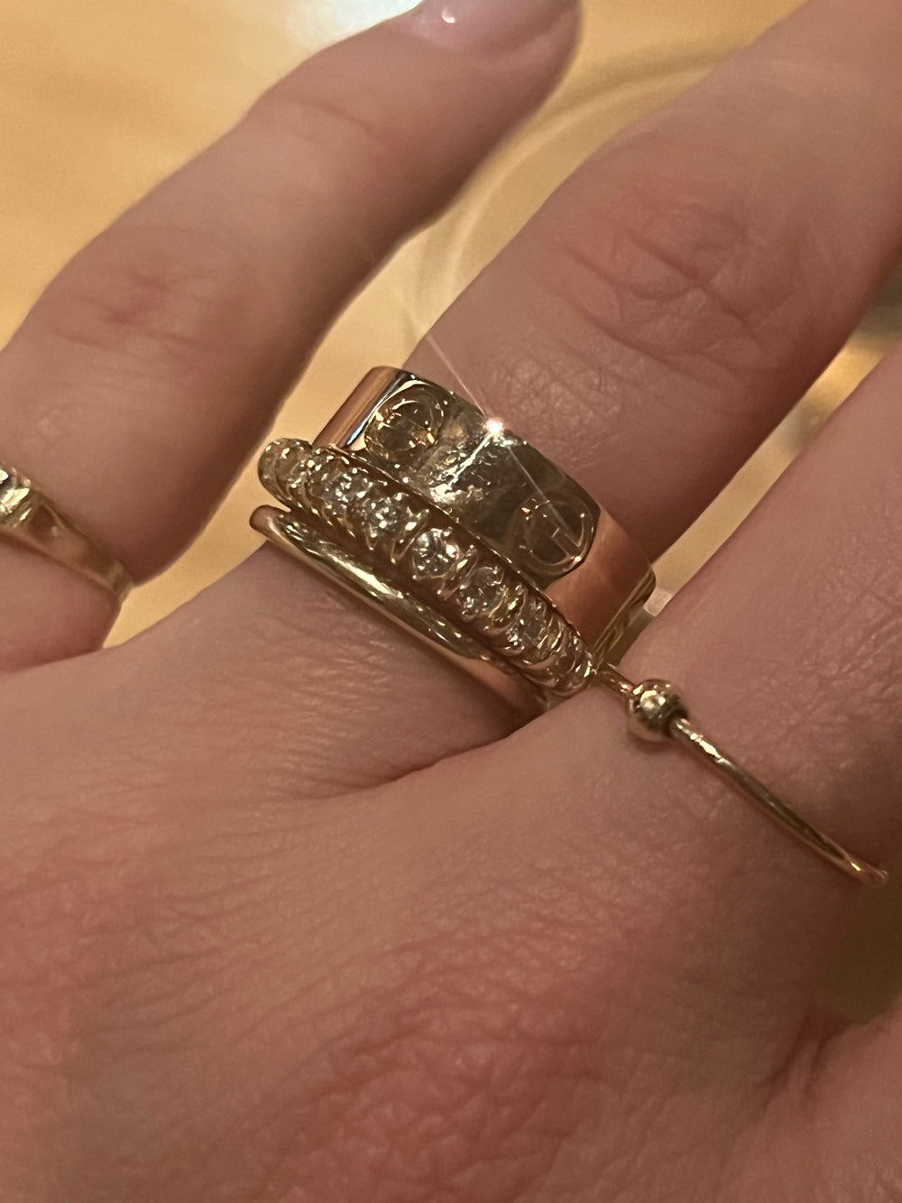 18k rose gold Cartier Love Ring – gldn grl