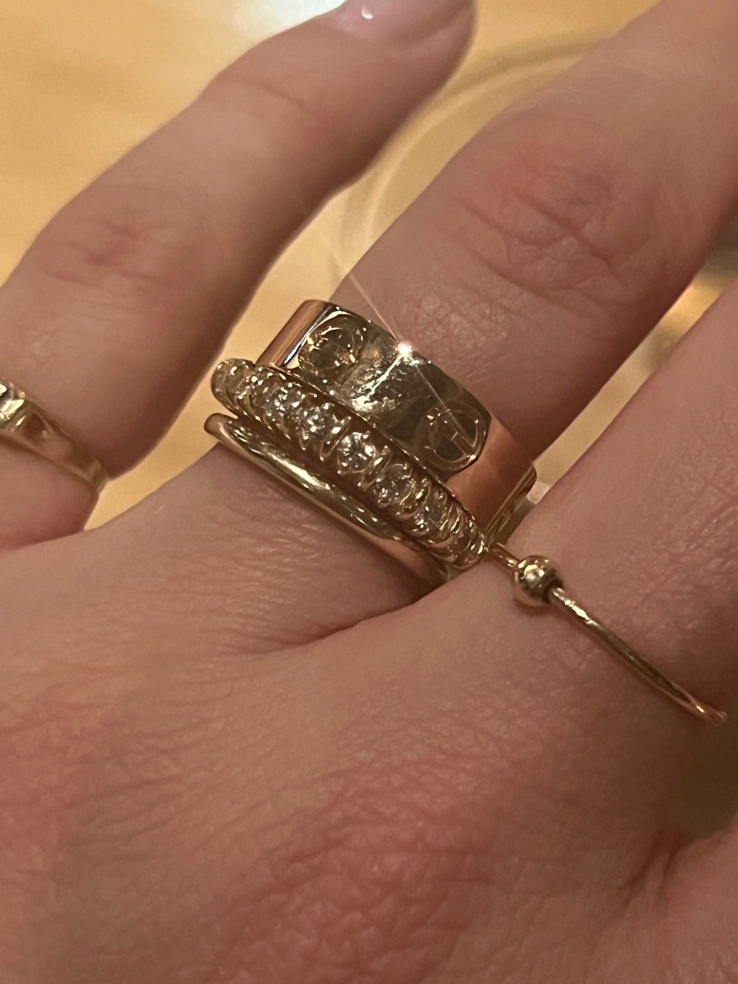 
                  
                    18k rose gold Cartier Love Ring
                  
                