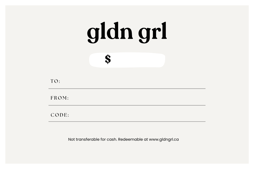 
                  
                    gift card - gldn grl
                  
                