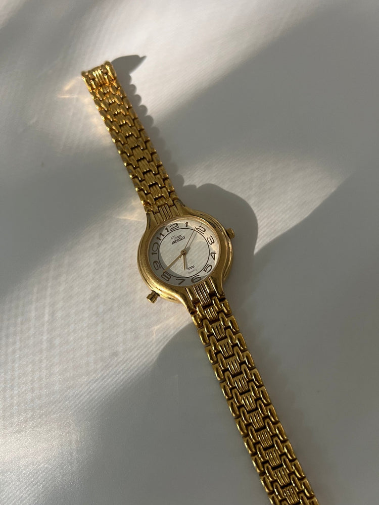 Gold Timex watch - gldn grl