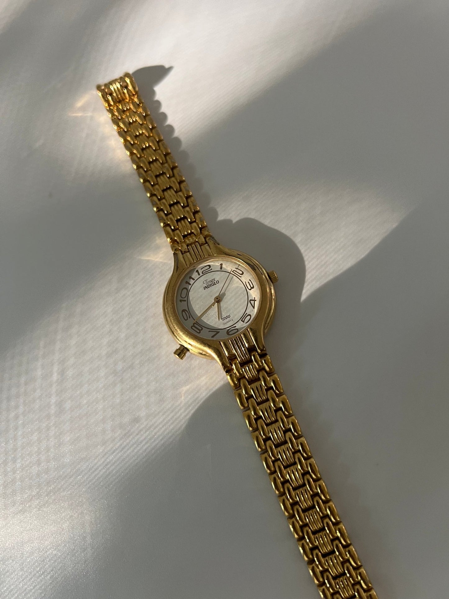 Gold Timex watch - gldn grl