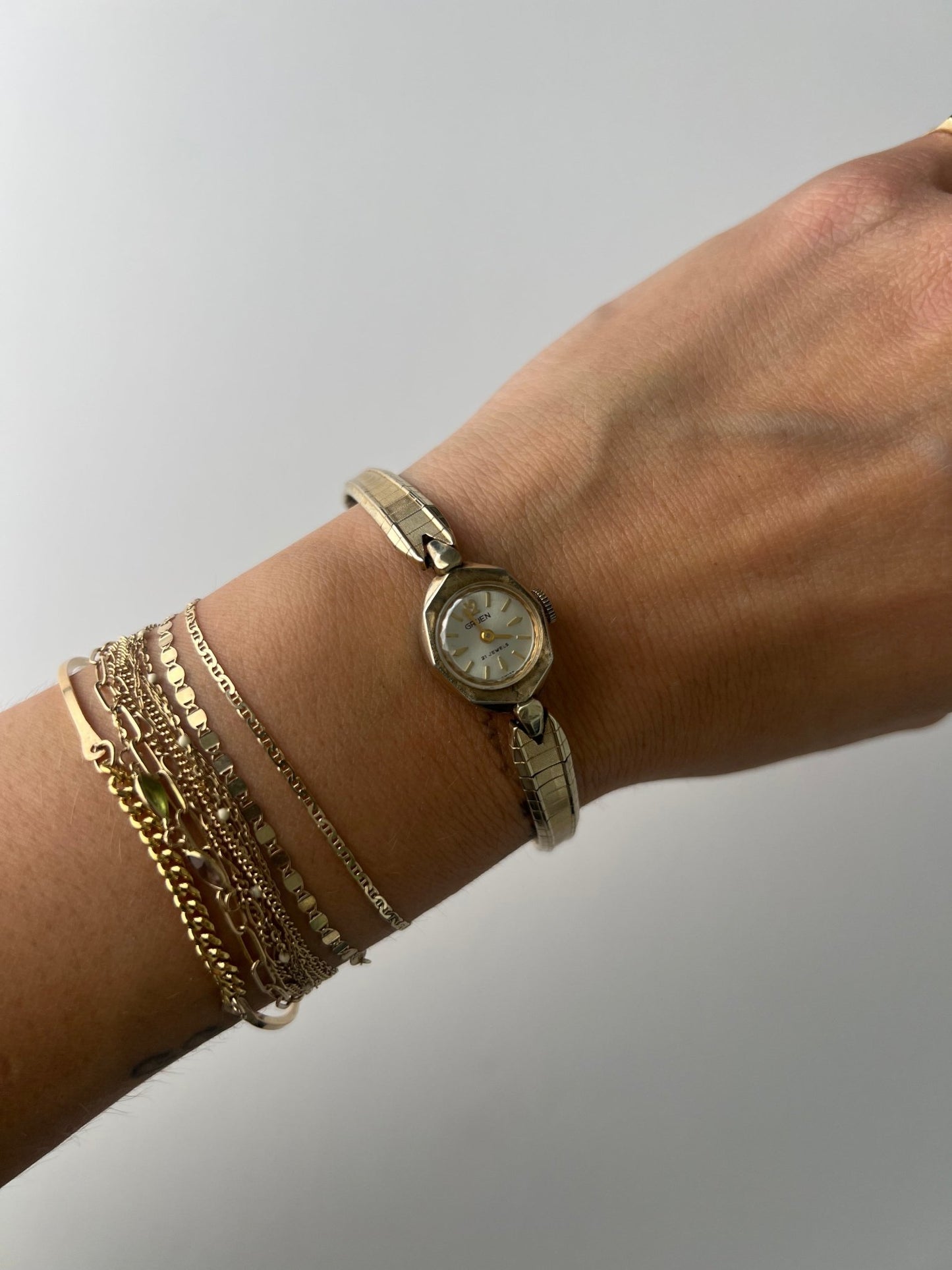 
                  
                    Gruen winding watch - gldn grl
                  
                