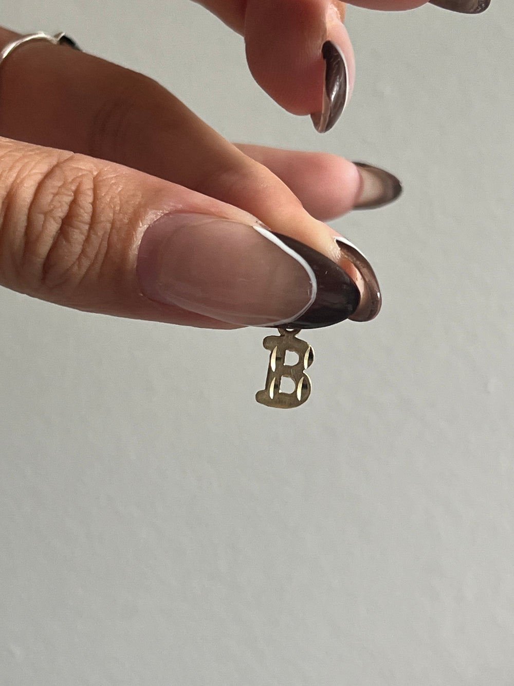 Small B pendant