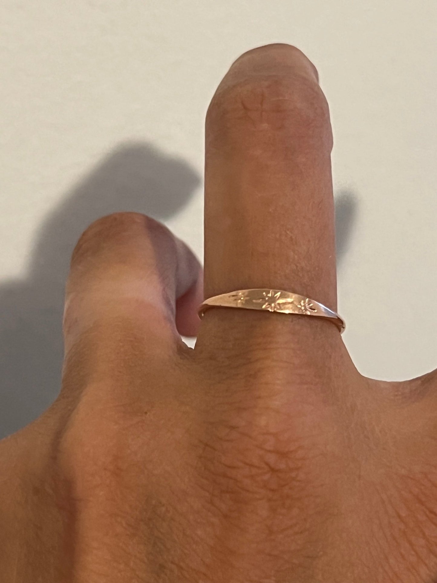 
                  
                    Rose gold star ring - gldn grl
                  
                