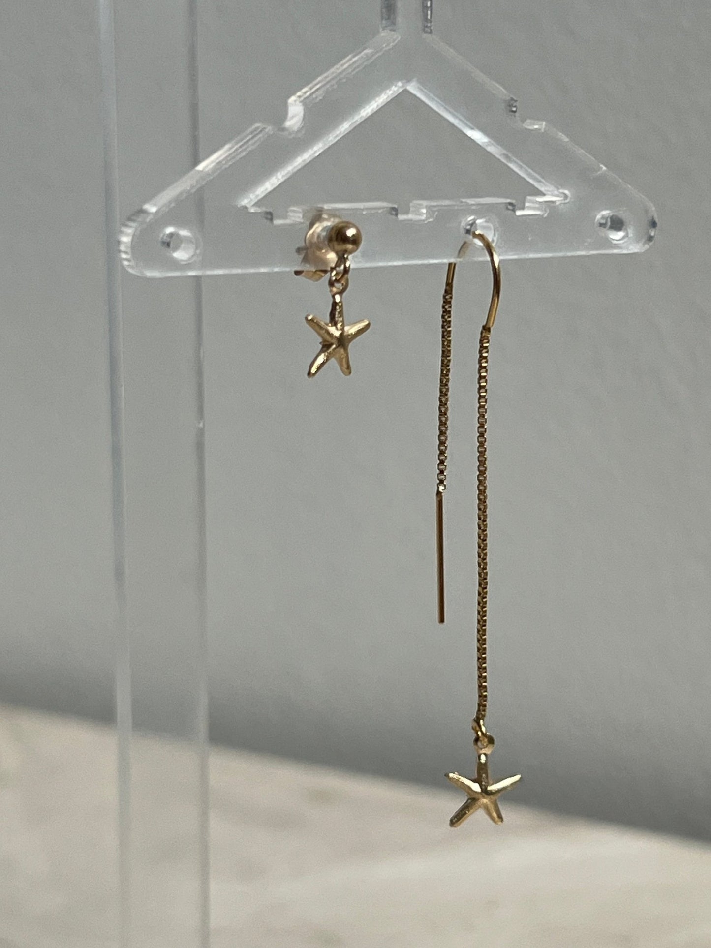 serene stud & threader earring - gldn grl