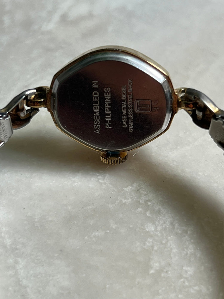 
                  
                    Two - tone vintage winding watch - gldn grl
                  
                