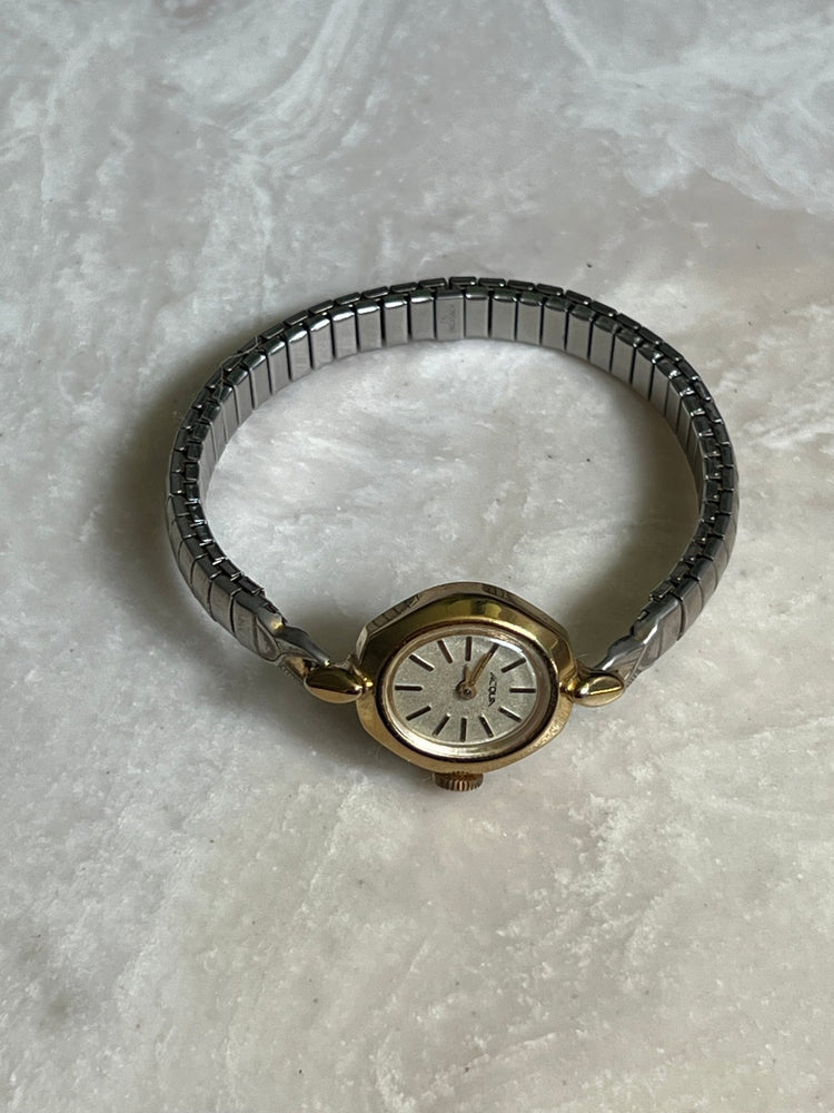 
                  
                    Two - tone vintage winding watch - gldn grl
                  
                