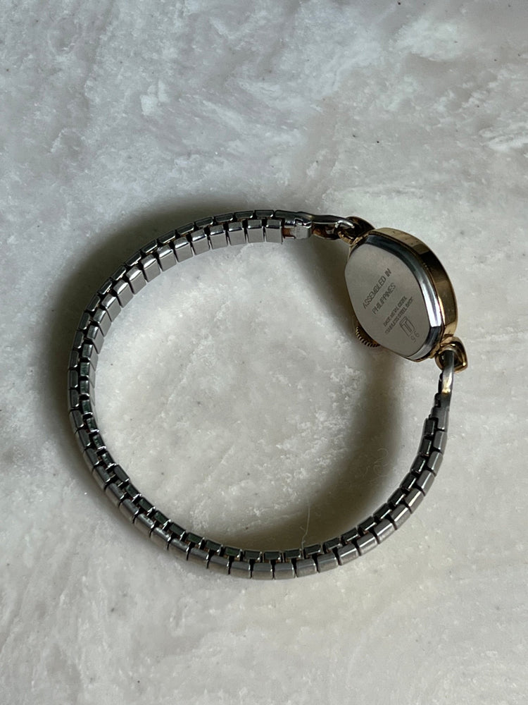 
                  
                    Two - tone vintage winding watch - gldn grl
                  
                