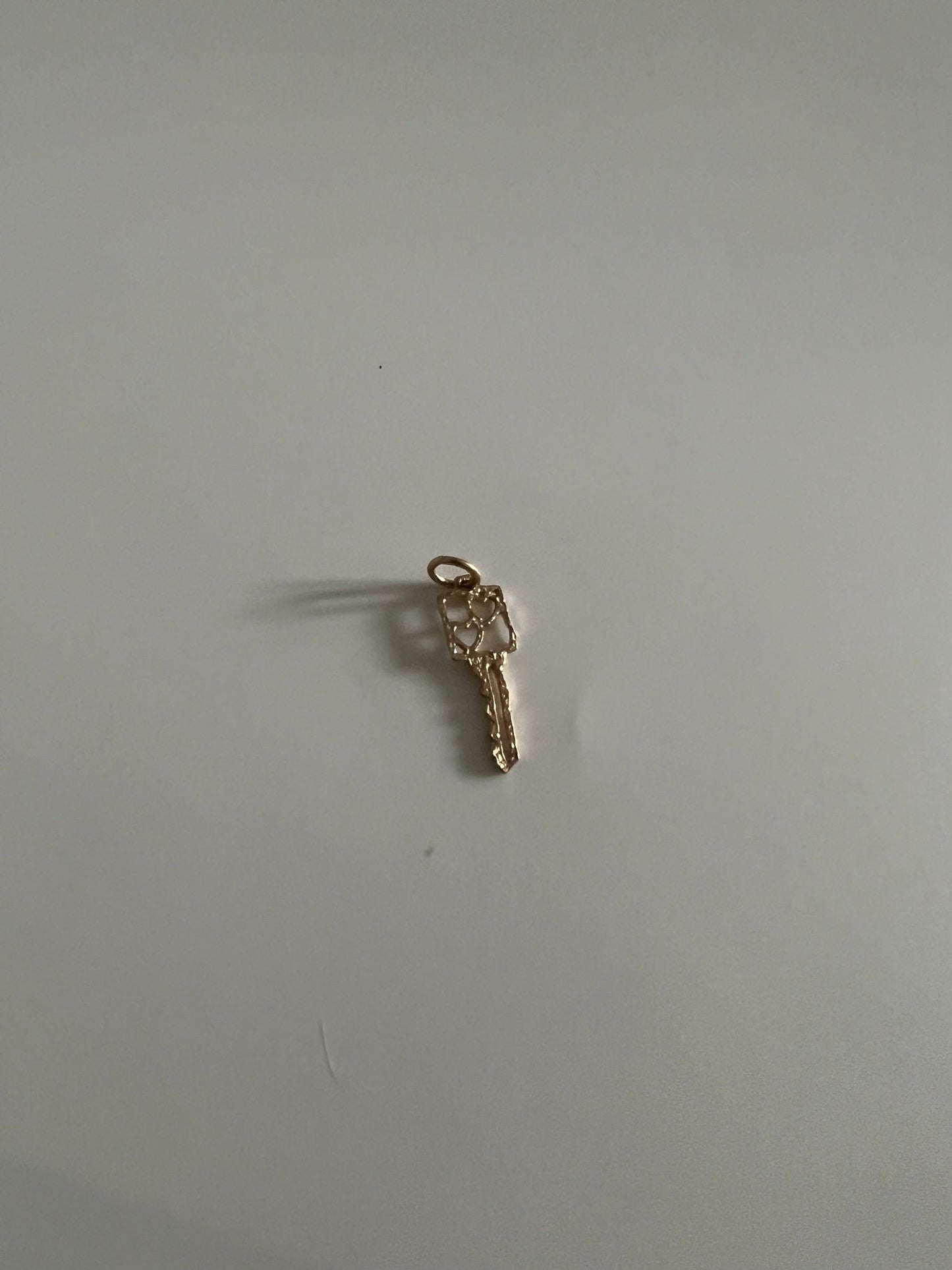 
                  
                    10k heart key pendant - gldn grl
                  
                