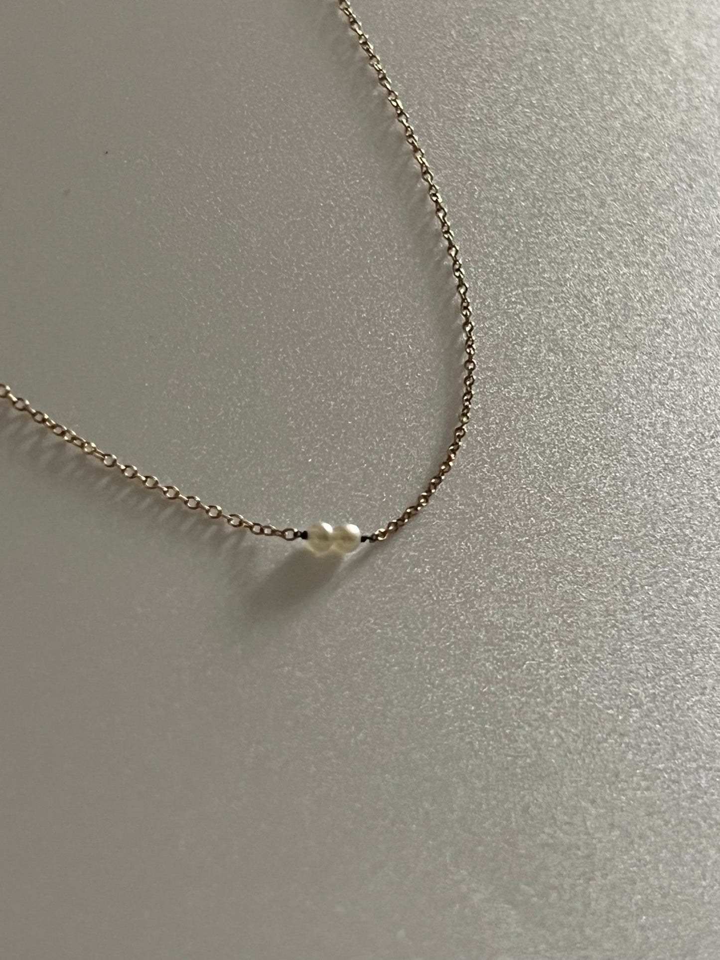 
                  
                    10k pearl necklace - gldn grl
                  
                