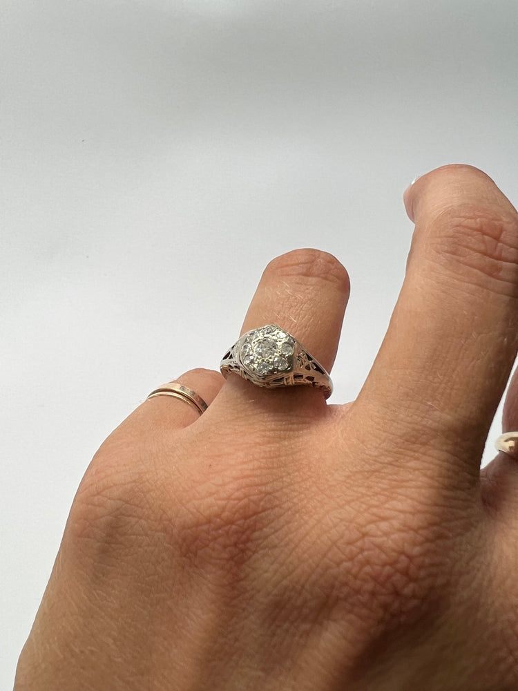 
                  
                    18k diamond ring - gldn grl
                  
                