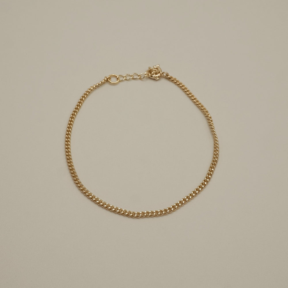 gldn grl 1918 gold chain bracelet 