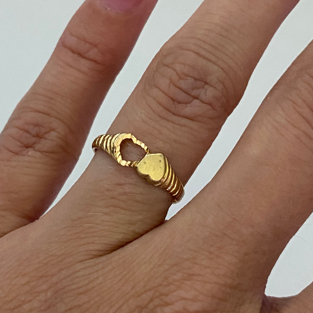 
                  
                    inverted double heart ring
                  
                