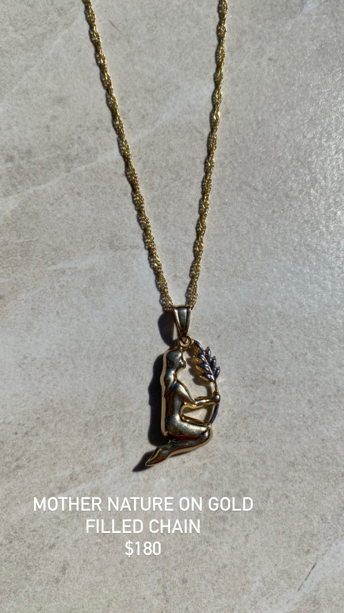 
                  
                    Mother Nature pendant
                  
                
