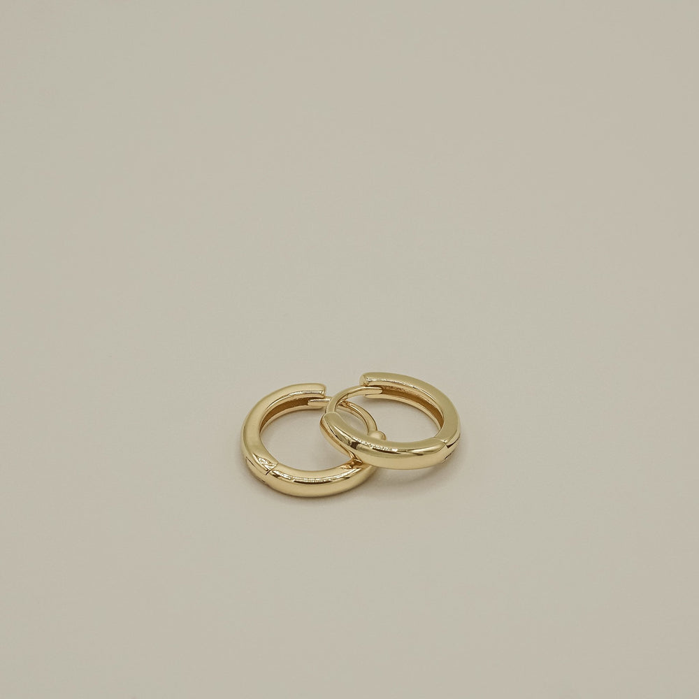 gold pride hoops